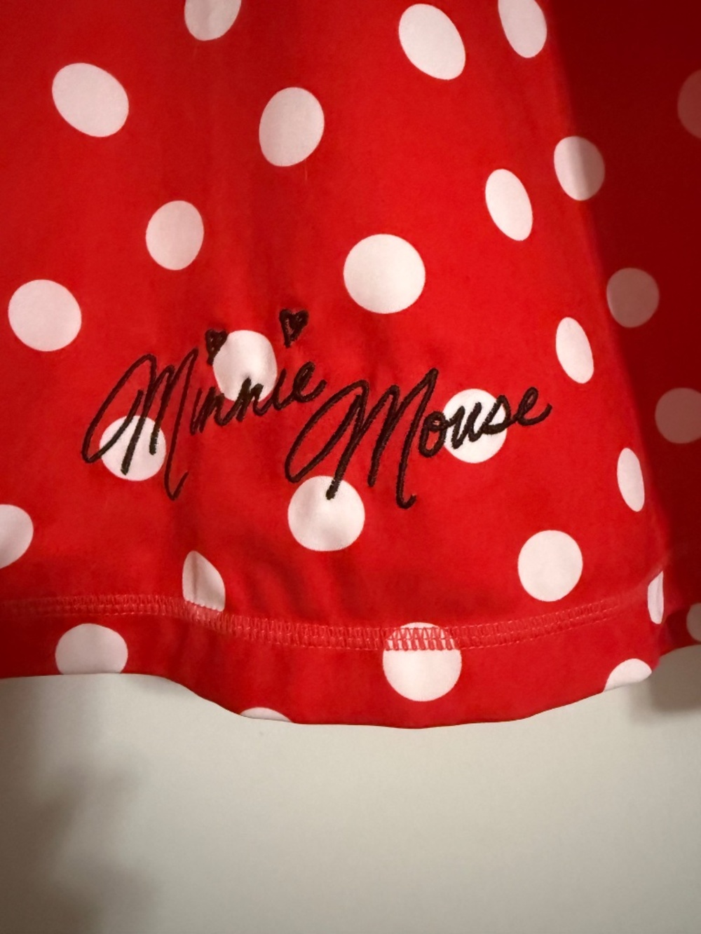 Disney Store 2x Minnie Mouse polka dot skort - Picture 2 of 4